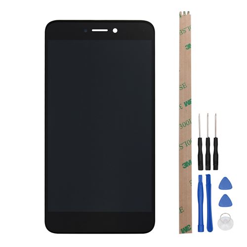 Hecen Ecran Tactile Ecran De Remplacement LCD avec Outils de Réparation pour Huawei P8 Lite 2017/p9 lite 2017 (Noir)