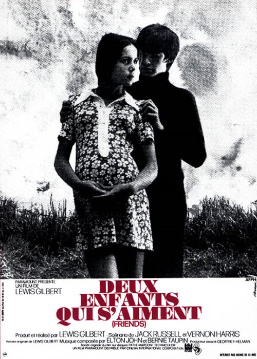 Deux Enfants Qui S'Aiment (Friends) AFFICHE CINEMA ORIGINALE