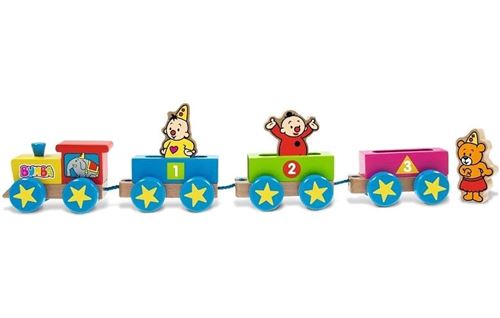 Studio 100 train en bois avec des figures 7 pcs Bumba