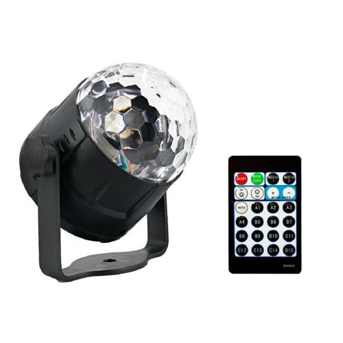 Rgbw 9W 4Led 15 De Couleurs Lampe Boule Airship Lumière Projecteur 2019 Scène Effet Lumineux Multicolore MK7976