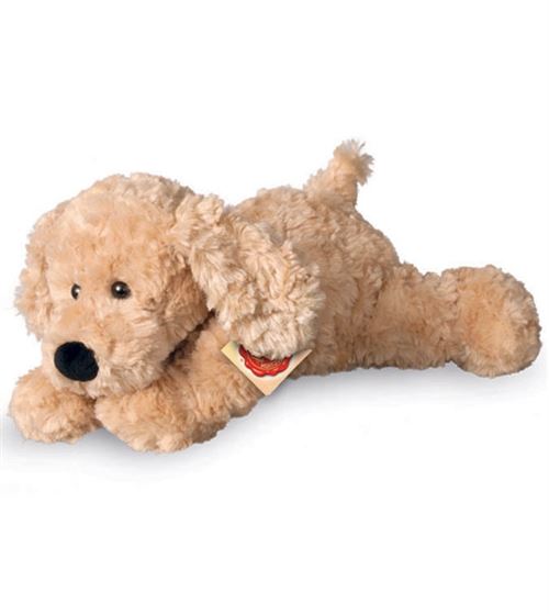 Non Communiqué Beige Peluche Chien Souple Hermann 28 Cm
