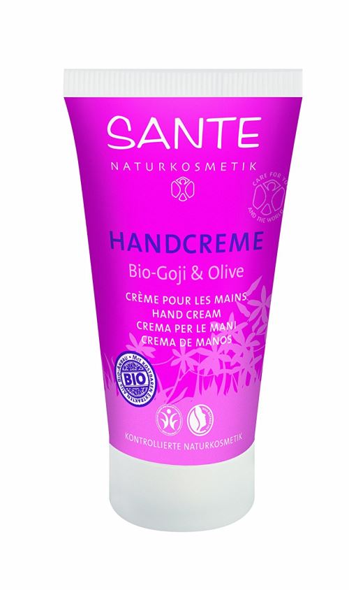 Sante Maquillage Crème pour les Mains Goji Bio & Olive Bio, 30 ml
