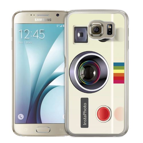 Coque pour Samsung Galaxy S6 Edge polaroid