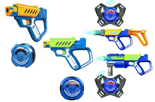 Sets 4 joueurs de laser game Battle OPS Lazer M.A.D : Base + Advance