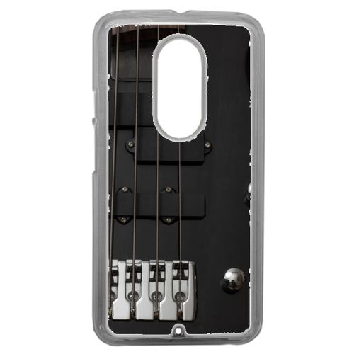 Coque Guitare 1 Compatible Motorola Moto X2 Transparent