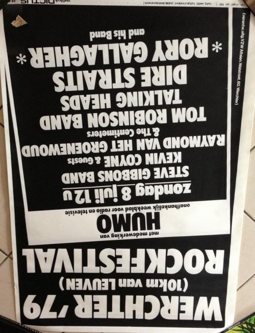 Rory Gallagher - 60x80 cm - AFFICHE / POSTER
