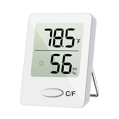 Thermomètre Hygromètre Moniteur de compteur intérieur-blanc