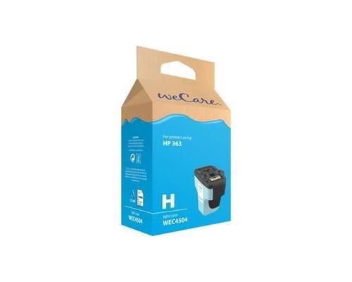 Wecare WEC4504 - cyan clair - remanufacturé - cartouche d'encre (alternative for: HP 363)