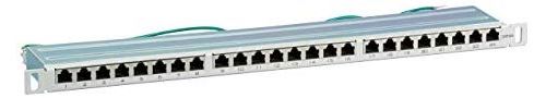 EFB Elektronik 37666.5V1 0.5U Baie de branchements - Baies de branchements (Cat6a, 10000 Mbit/s, RJ-45, Or, Gris, 0.5U)