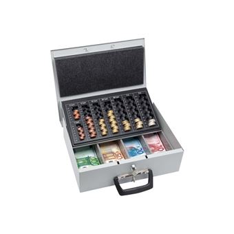 WEDO - Caisse à monnaie - acier - gris clair - 1