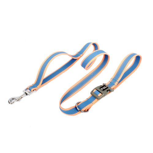 Meilleurs prix pour Laisses TUFFHOUND bonne qualité pour chien - Rose&Bleu (Taille: L)