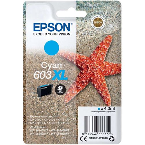 Cartouches EPSON C 13 T 03 A 24010