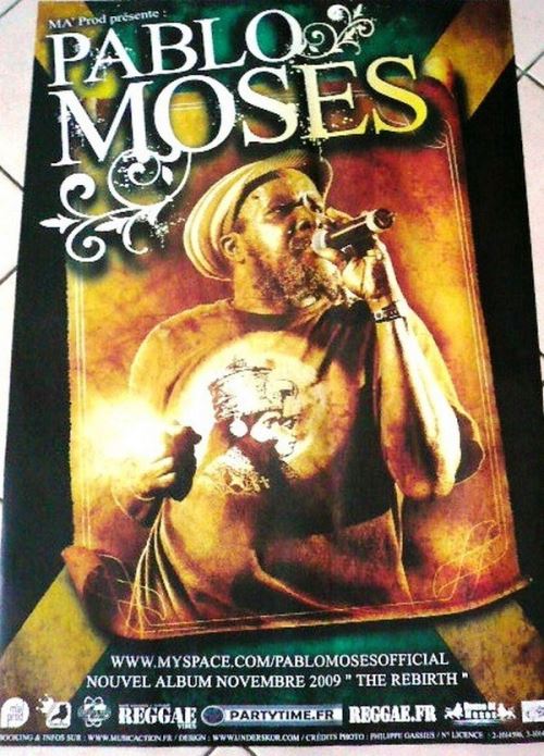 Pablo MOSES - 70x100 cm - AFFICHE / POSTER