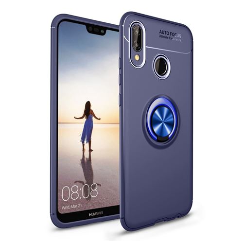 Coque métal bleu pour Huawei P20 Lite