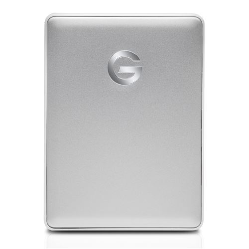 G-technology g-drive mobile usb-c 2000go argent disque dur externe (0g10339)