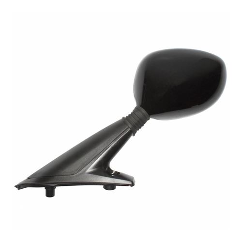Retroviseur maxiscooter adaptable piaggio 125-250-400 x-evo 2007+ gauche noir (homologue ce) -vicma-