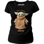 T-shirt Femme Star Wars The Mandalorian - Baby Yoda Plush