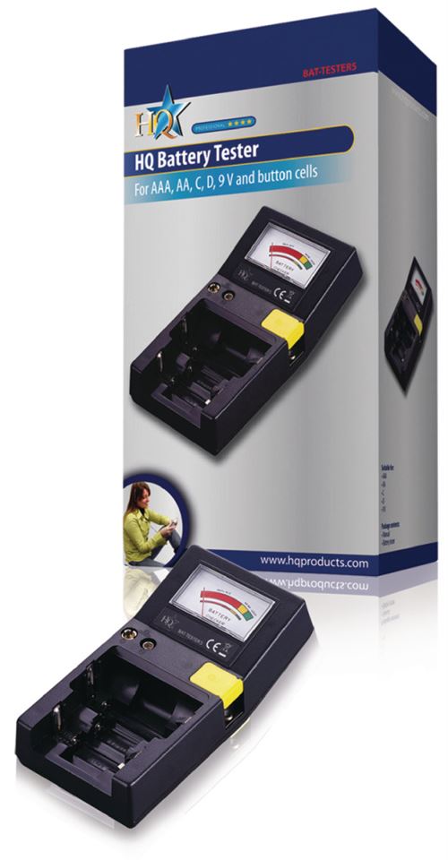 Hq Bat tester5 Testeur de batterie Noir