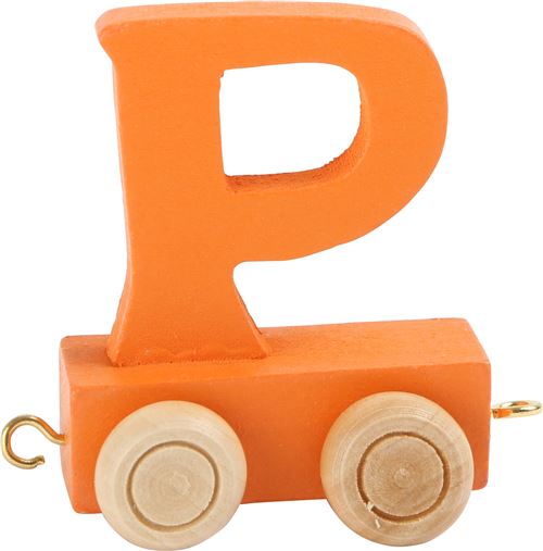 Legler lettre de train P orange 6,5 cm