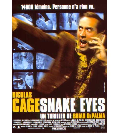 Snake Eyes AFFICHE CINEMA ORIGINALE