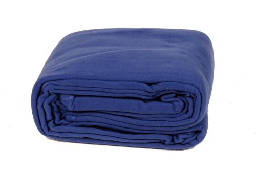 Comptoir du Linge POL22MAR Couverture Polaire 220 x 240 cm-350g/m2- Marine