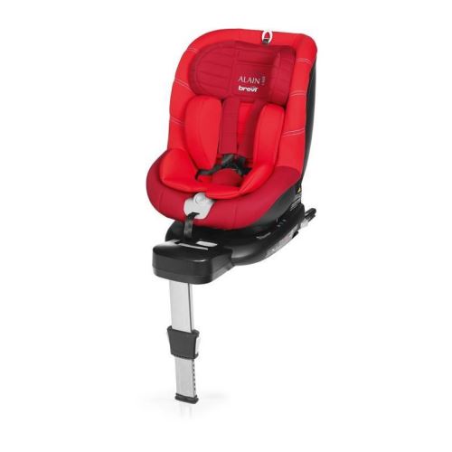 BREVI - Alain i-size Siege auto Pivotant 0-19 kg - couleur rouge/Cerise