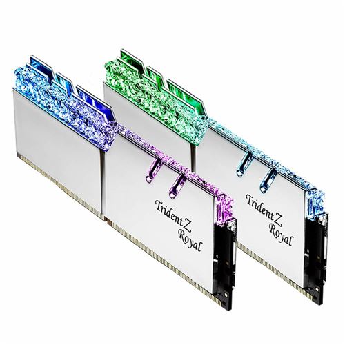 G.Skill Trident Z Royal F4-3200C16D-32GTRS Module de mémoire 32 Go DDR4 3200 MHz - Modules de mémoire (32 Go, 2 x 16 Go, DDR4, 3200 MHz, 288-pin DIMM)