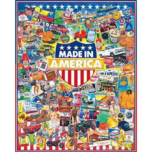 White Mountain Puzzles Made In America - 1000 Piece Jigsaw Puzzle