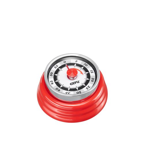 Gefu Minuteur RETRO Rouge