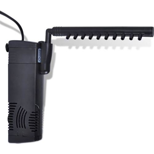 Filtre interne aquarium avec pompe 300 l/h filtration vidaXL