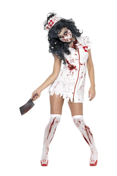 Costume infirmiere zombie m