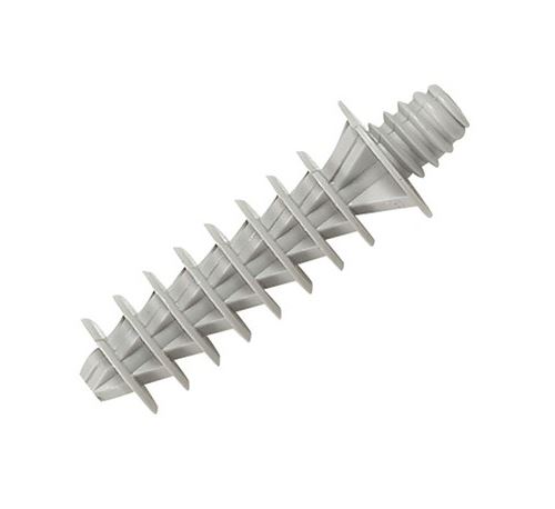 Legrand Gris Lot De 100 Chevilles À Visser - Pour Perçage Ø8mm - Pour Tête Filetée Ø6,6Mm - Pas 150 - Image 3