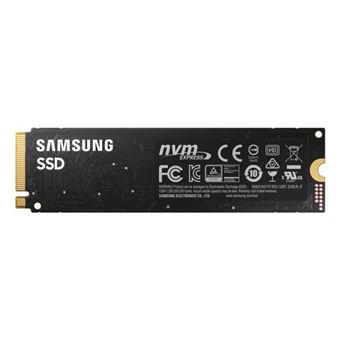 Disque SSD interne Samsung 980 MZ-V8V1T0BW NVMe M.2 PCIe 3.0 1 To Noir -  Fnac.ch - SSD internes