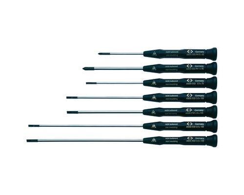 CK Tools T4883XESD Xonic ESD Screwdriver Slotted/PH Set Of 7