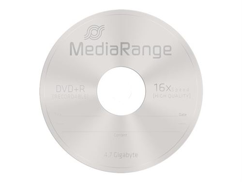 MediaRange - 50 x DVD+R - 4.7 Go (120 minutes) 16x - spindle
