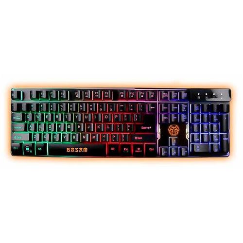 Clavier de jeu Iggual IGG315781 LED RGB Black