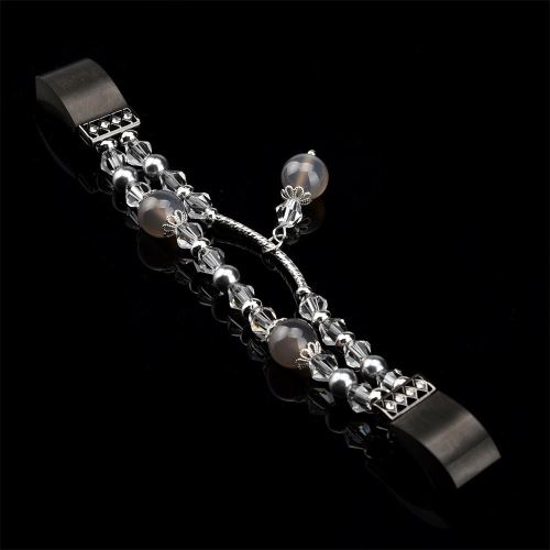 Bracelet en Métal Bijoux Bracelet Bracelet de Rechange pour Fitbit Alta / Alta Rh Noir PL502