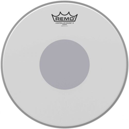 Remo CX-0112-10 - Peau Control Sound 12 pour tom/caisse claire avec rond noir en-dessous