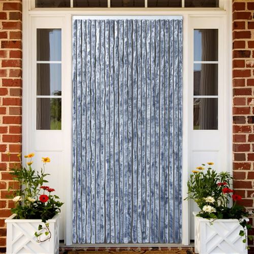 Moustiquaire Argenté 100x220 cm Chenille