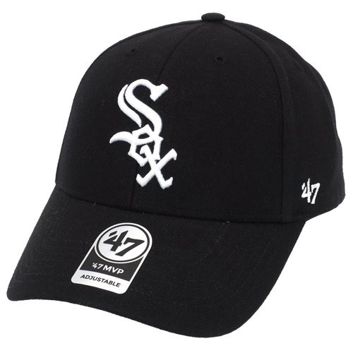 Casquette 47 brand Chicago logo blanc Noir taille : UNI réf : 70476
