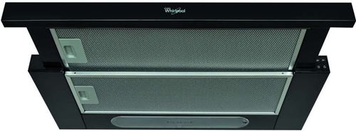 Whirlpool AKR 749/1 NB - Kap - telescopisch - breedte: 59.8 cm - diepte: 30 cm - luchtafvoer en recirculatie (met extra luchtafvoerset)