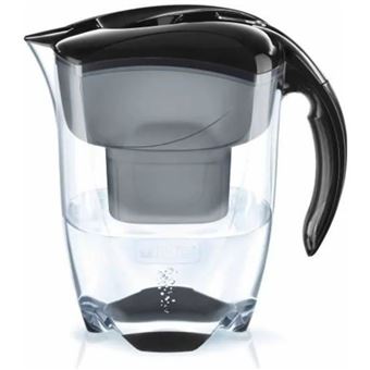 Carafe filtrante Brita Elemaris XL Noir avec 1 filtre Maxtra+ inclus