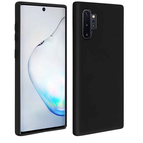 Coque pour Samsung Galaxy Note 10 ,silicone semi-rigide Soft Touch -Noir