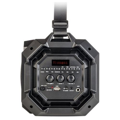Enceintes Bluetooth Sans Fil NGS Boombox Street Fusion USB 2000 mAh 100W Noir