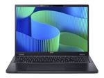 Acer TravelMate P4 16 TMP416-53-TCO - Intel Core Ultra 7 - 255U / jusqu'à 5.2 GHz - Win 11 Pro - Intel Graphics - 32 Go RAM - 1.024 To SSD NVMe, QLC - 16" IPS 1920 x 1200 - Gigabit Ethernet - Wi-Fi 7, Bluetooth - bleu ardoise - clavier : Suisse Allemand