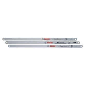 Set de 3 lames de scie alternative Clean 300 mm (lame bi-métal durable pour coupes nettes) - 1
