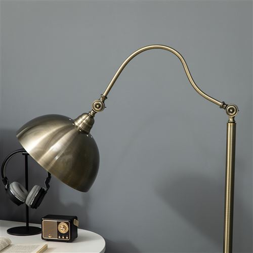 Lampadaire bureau LED Nelus Neo, variateur/capteur