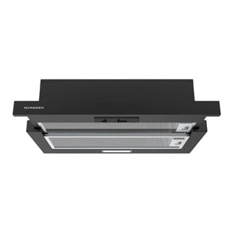 SCHNEIDER HOTTE TIROIR 60 CM 440 M3/H CLASSE C LED NOIR  SCHT6044CN