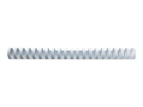 GBC CombBind - 28 mm - 21 anneaux - A4 (210 x 297 mm) - 240 feuilles - blanc - peigne de reliure en plastique - pour P/N: 2101435, IB271106, IB271717
