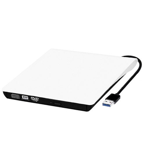 Graveur Lecteur de DVD externe portable USB 3.0 - ONEVER - DVD-RW